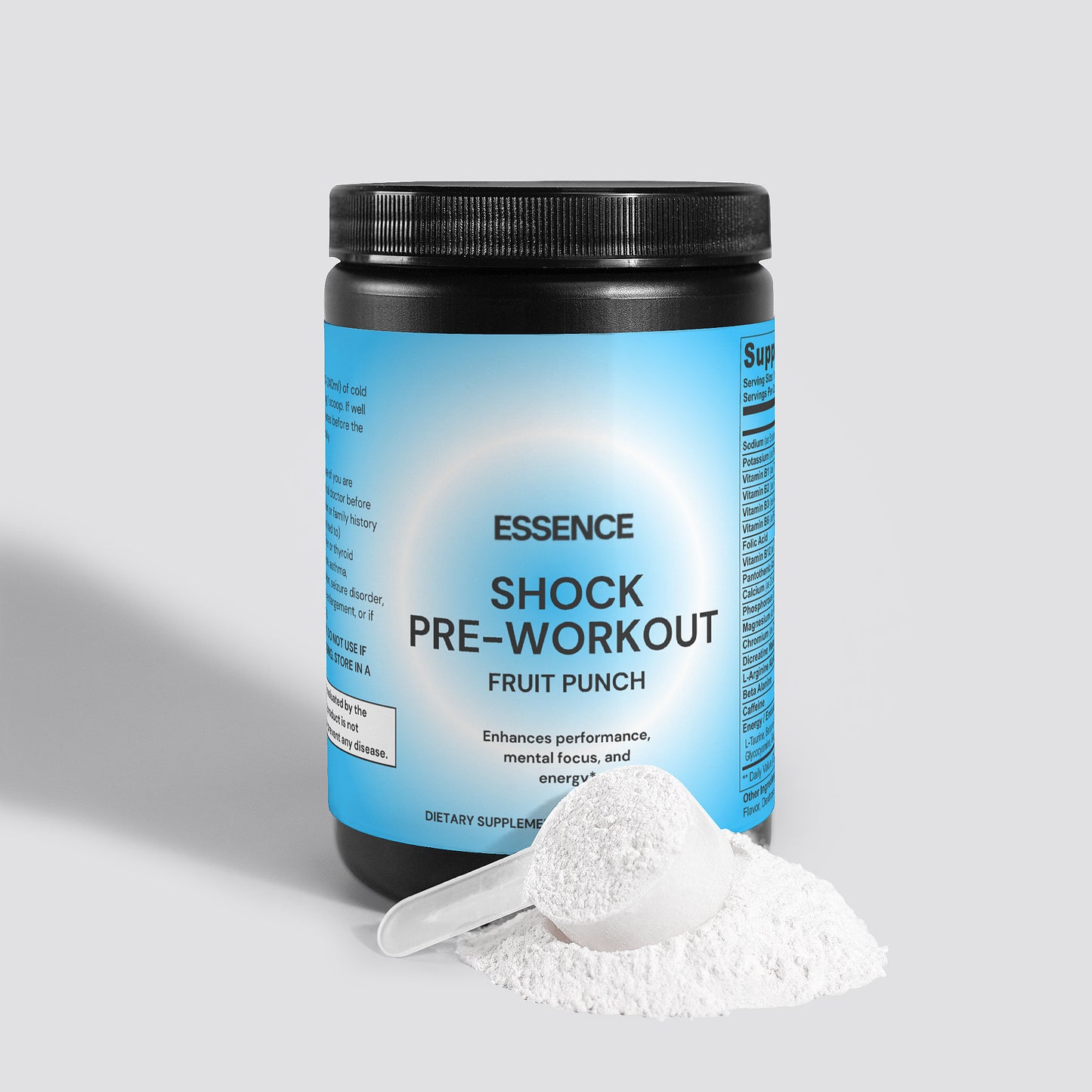 Nitric Shock Pre-Workout Powder (Fruit Punch)