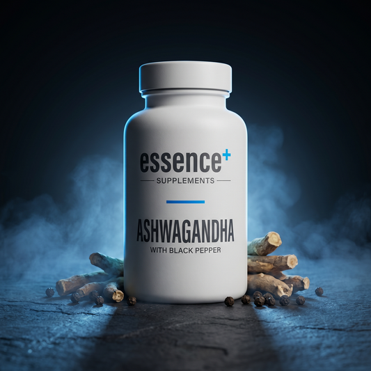 essence+ Ashwagandha with Black Pepper supplement